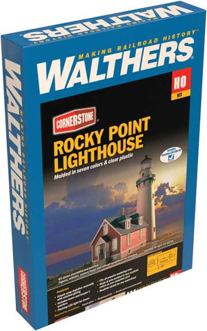 WALTHERS: ROCKY POINT LIGHTHOUSE #933-3663