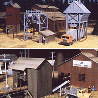 WALTHERS: Sawmill Outbuilding kit #933-3144  HO