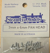M3 Steam Era Models -M3 - #2x6mm pan head screws(20)