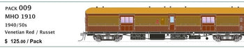 SDS Models - MHO 1910 - Venetian Red/Russet  (Single Pack ) 1940/50s - (MHX009)