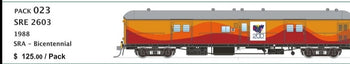 SDS Models - SRE 2603 - SRA Bicentennial (Single Pack ) 1988 - (MHX023)