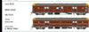 SDS Models - MHO 2630 - KB 2523 - Indian Red Pack 015 Twin Pack ) 1970's