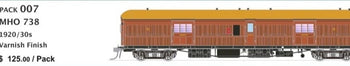 SDS Models - MHO 738 - Varnish Finish  (Single Pack ) 1920/30s - (MHX007)