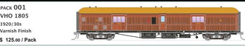 SDS Models - VHO 1805 - Vanish Finish (Single Pack ) 1920/30s - (MHX001)