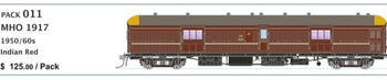 SDS Models - MHO 1917 - Indian Red  (Single Pack ) 1950/60s - (MHX011)