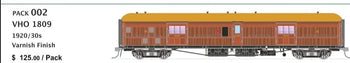SDS Models - VHO 1809 - Vanish Finish  (Single Pack ) 1920/30s - (MHX002)