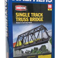 Walthers: Single-Track Railroad Truss Bridge -- Kit - 20 x 3-1/4 x 5" 50 x 8.1 x 12.5cm #933-3185