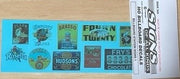 260 DECAL - For Billboard Station Signs  SET 1. - SOAK