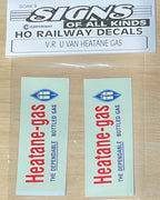 009 HO DECAL for V.R U Van Heatane Gas, - SOAK