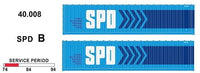 SDS Models: 40' Jumbo Containers: Twin Packs: SPD B : 40.008