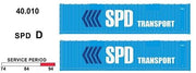 SDS Models: 40' Jumbo Containers: Twin Packs: SPD D : 40.010