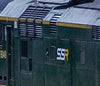 SSR 8049 LOCOMOTIVE yellow NUMBERS & LOGO'S with black S's white R for front & rear & white S's yellow R for side of the body. : Ozzy Decals: