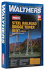 Walthers: Steel Railroad Bridge Tower Bent 2-Pack -- Kit HO