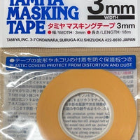 Tamiya Masking Tape - 3mm wide 18m Length **