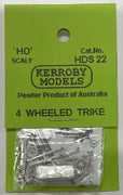 Kerroby Models:  HDS22 Fettler Trike