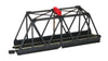 Bachmann - Truss Bridge with Blinking Light - E-Z Track(R) -- Kit 160-44473