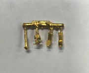 3849 - C38 Class Front Shunters Steps, one pr. #B3849 Ozzy Brass NSWGR