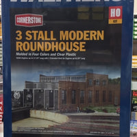 Walthers: THREE STALL MODERN ROUNDHOUSE #933-2900