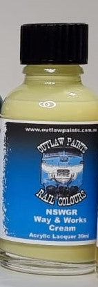 Outlaw Paints - NSWGR Way & Works Cream
