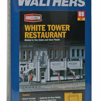 Walthers: White Tower Restaurant -- Kit - 4-5/8 x 3 x 2-7/8" 11.8 x 7.6 x 7.3cm